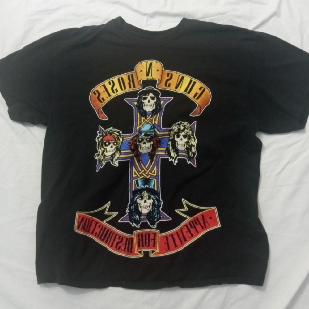 Vintage Guns N Roses "Appetite for Destruction t-shirt" XLARGE:UNISEX